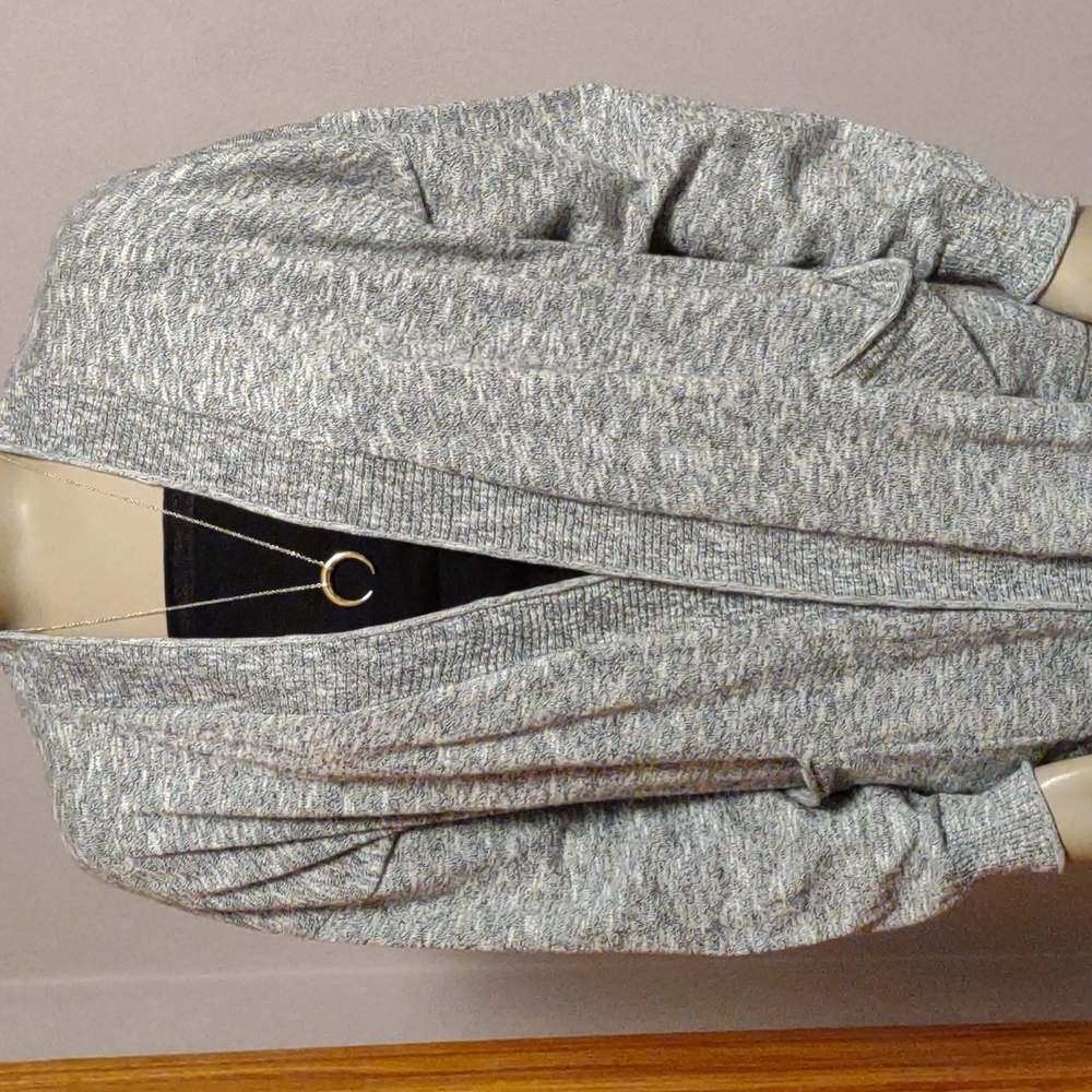Madewell marled cotton blend  cardigan